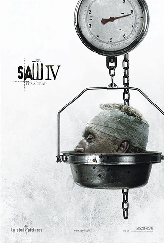 Saw 4, primer póster